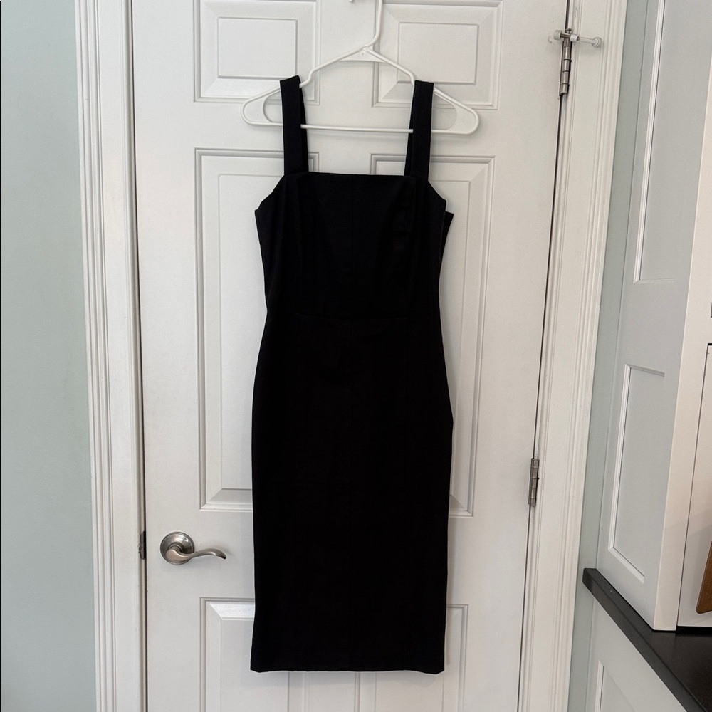 Banana Republic Strapless Black Dress